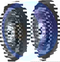 Rigid Top Plate Caster: Polyurethane Mold on to Cast Iron Center, 8